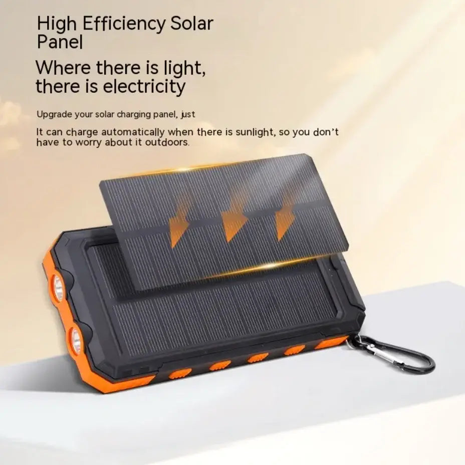 Waterproof Solar Power Bank, Choose.From 5000 to 20000 mAh
