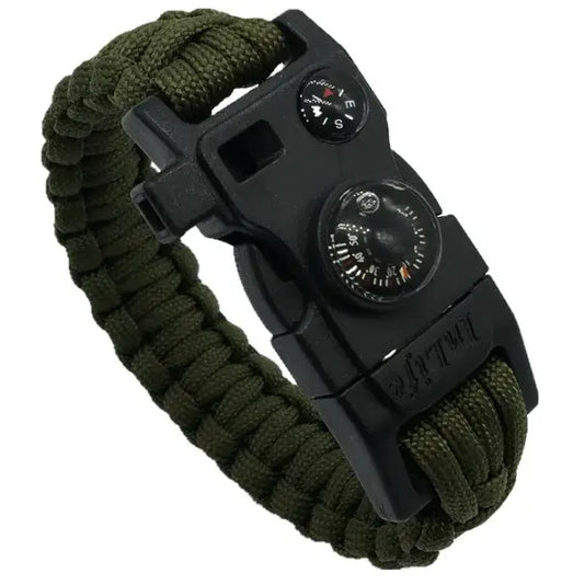 Paracord Bracelet with SOS Emergency Kit