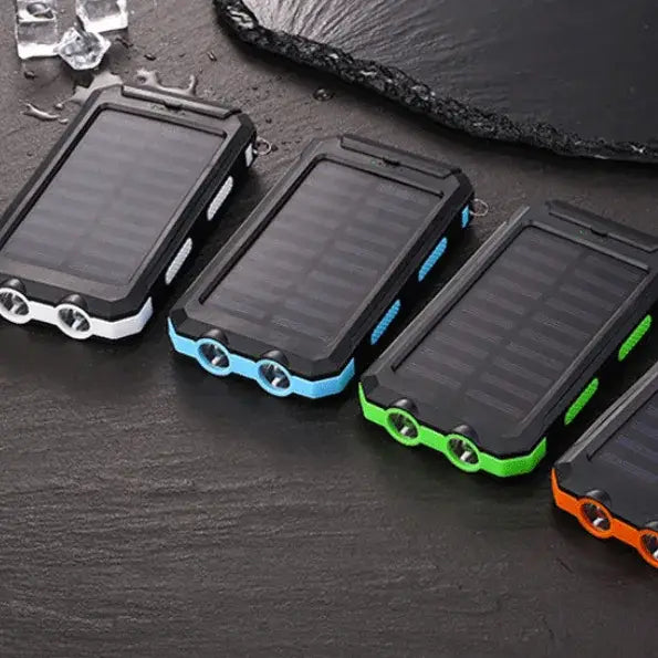 Solar Power Bank with 20000mAh Capacity and Fast Charge