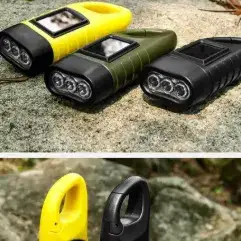 Eco Lite Solar Wind-Up Flashlight