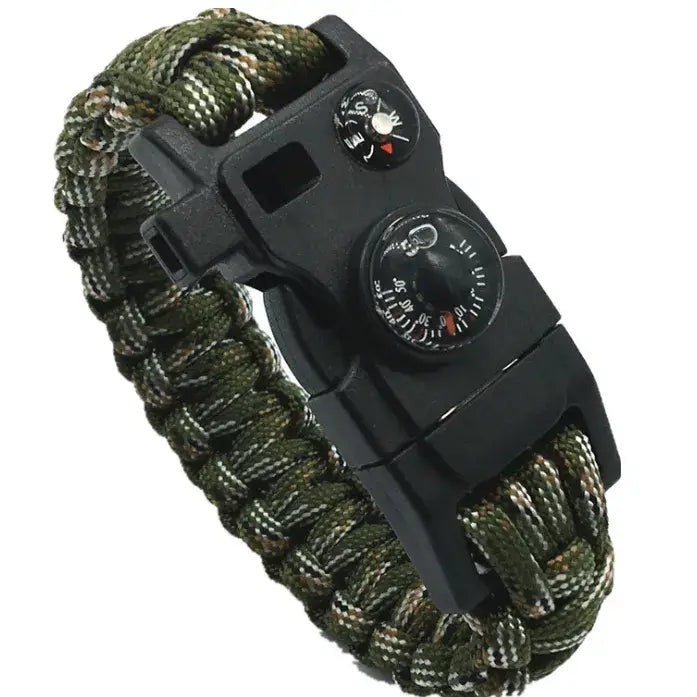 Paracord Bracelet with SOS Emergency Kit