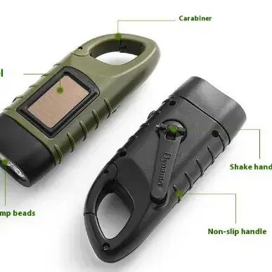 Eco Lite Solar Wind-Up Flashlight