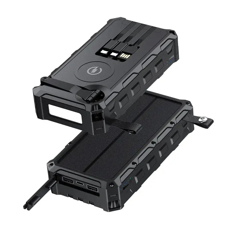 Portable Hand Crank Solar Power Bank 20000mAh