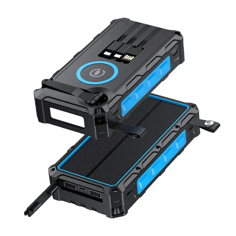 Portable Hand Crank Solar Power Bank 20000mAh