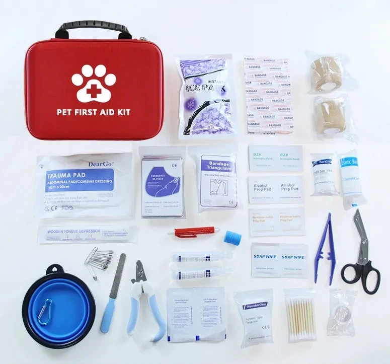 Portable Pet Emergency Wound Care Kit