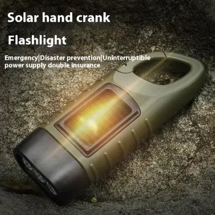 Eco Lite Solar Wind-Up Flashlight
