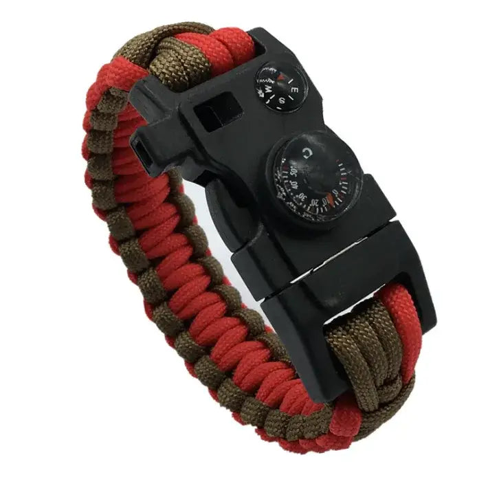 Paracord Bracelet with SOS Emergency Kit