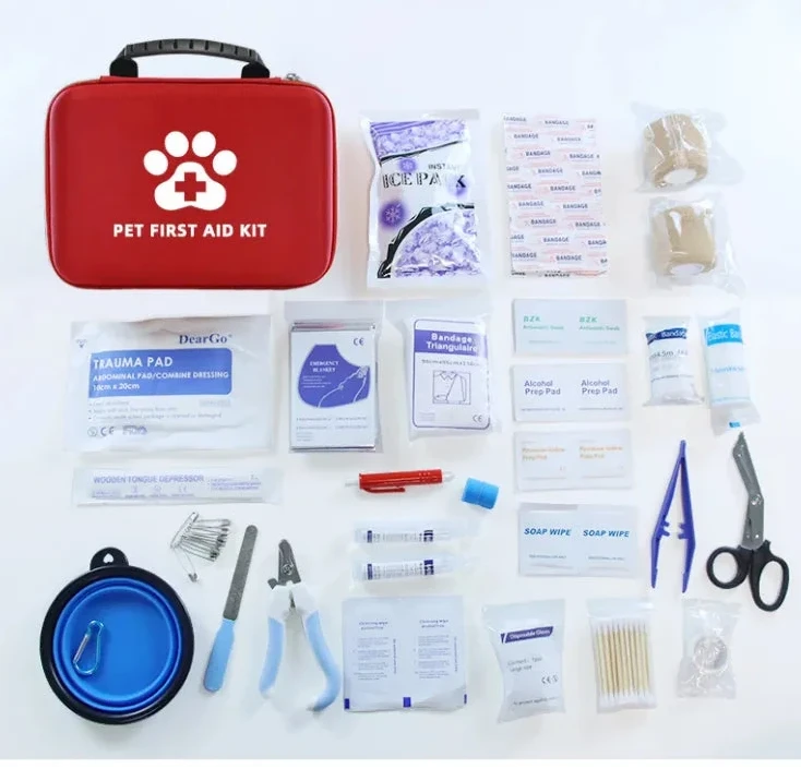Portable Pet Emergency Wound Care Kit