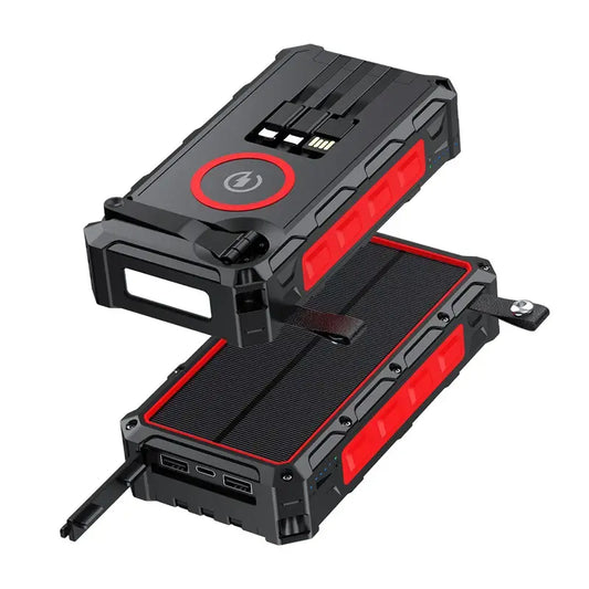 Portable Hand Crank Solar Power Bank 20000mAh
