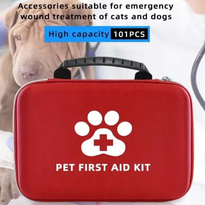 Portable Pet Emergency Wound Care Kit