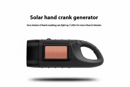 Eco Lite Solar Wind-Up Flashlight