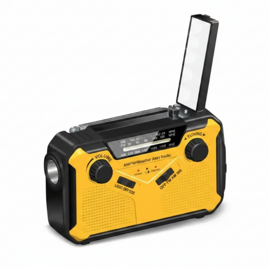 Solar Crank Emergency Radio