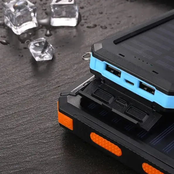 Solar Power Bank with 20000mAh Capacity and Fast Charge