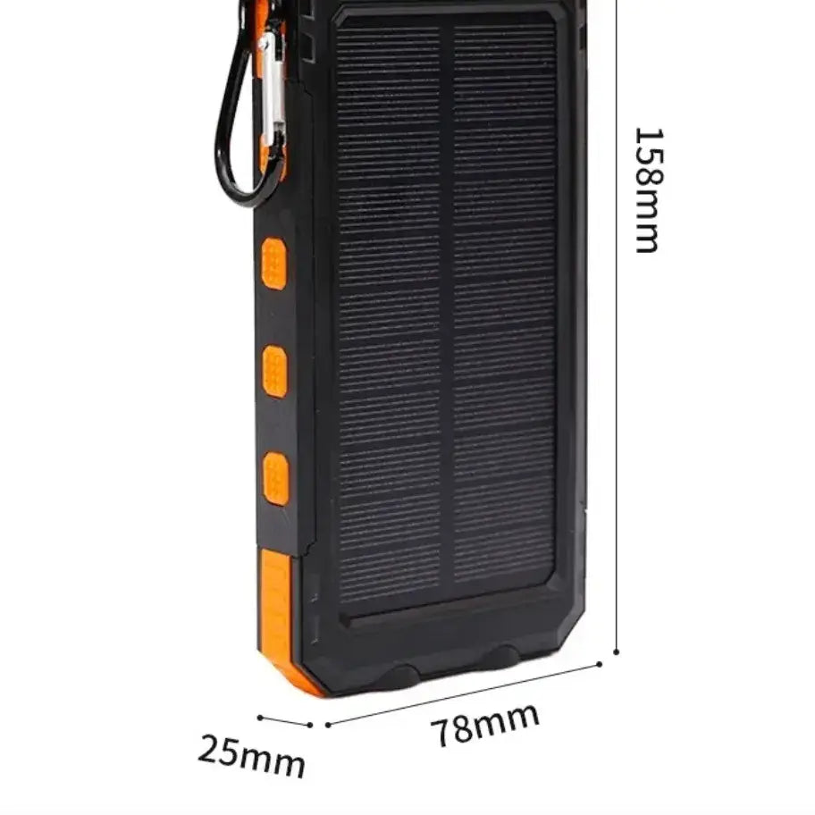 Waterproof Solar Power Bank, Choose.From 5000 to 20000 mAh