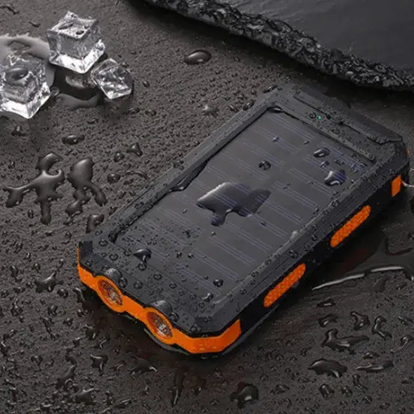 Solar Power Bank with 20000mAh Capacity and Fast Charge