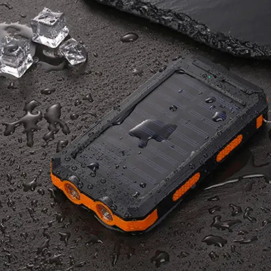 Solar Power Bank with 20000mAh Capacity and Fast Charge