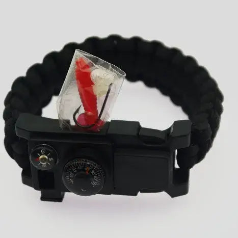 Paracord Bracelet with SOS Emergency Kit
